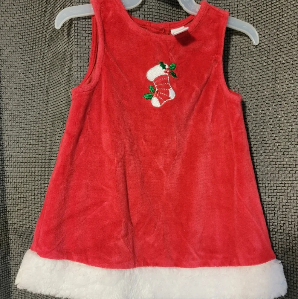 Red Embellished Ruffled Knee-Length Sundress - Picture 1 of 1